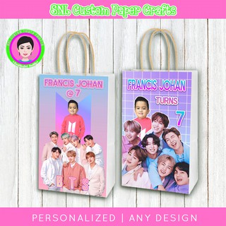 BTS Loot bags Box Candy Bags Personalized Customized