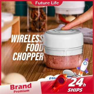 Wireless Garlic Chopper Blender Electric Mini Food Processor Ginger Mincer Food Grinder Speedy Vegetable Chopper 100ML 250ML 300ML