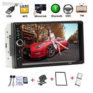 ❍℗◆【Recommended】7'' 2Din HD Bluetooth FM Car Stereo Auto Radio MP5 Player With Rear Camera +Bracket+