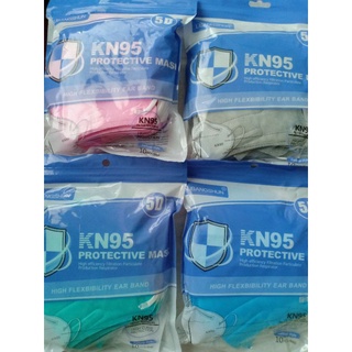 10 pieces KN95 (Colored) Respirator Disposable Face Mask