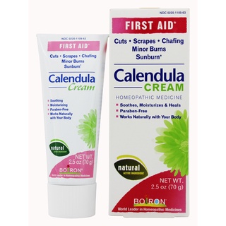 2022Boiron Calendula First Aid Cream, Soothes, Heals, Moisturize & Protects, 2.5 oz. / 70g (PACKAGIN