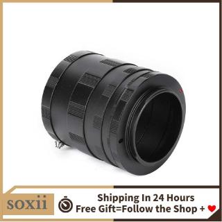 Soxii Macro Extension Adapter Tube Close-Up Lens Ring for Sony E Mount Camera DR