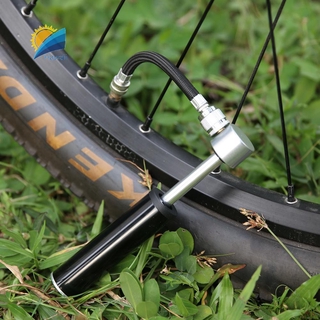 Hw{COD} Aluminum Alloy Cycling Hand Air Pump Portable Tire Inflator