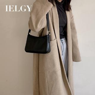 IELGY Handbag female retro texture versatile one shoulder underarm fashion shoulder bag