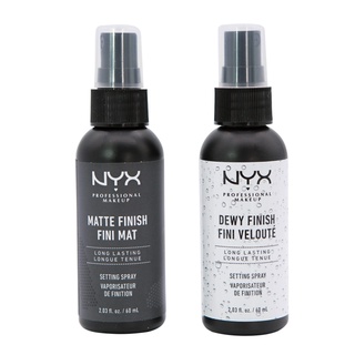 NYX Makeup Setting Spray Long-lasting Oil Control, Waterproof, Matte, and Moisturizing