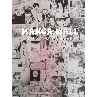 Bungou stray dogs Manga wall
