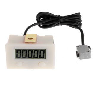 ♠♠Digital 5 Digit LCD Electronic Punch Counter Reset&Pause Button