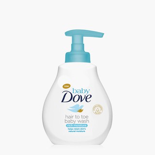 Baby Dove Rich Moisture Hair to Toe Wash 200ml