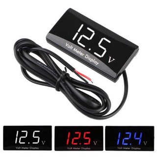 and motorcycle universal voltmeter