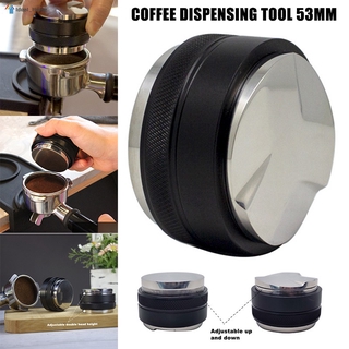 53mm Coffee Distributor Espresso Distributor Espresso Distribution Tool Coffee Leveler Fits for 54mm