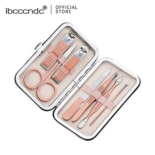 ibcccndc 7 Piece Set Nail Clipper Beauty Tools Set Stainless Steel