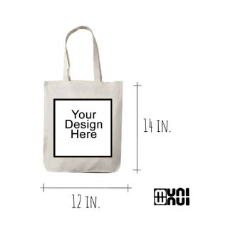 [HIGH QUALITY] PERSONALIZED CANVAS TOTE BAG