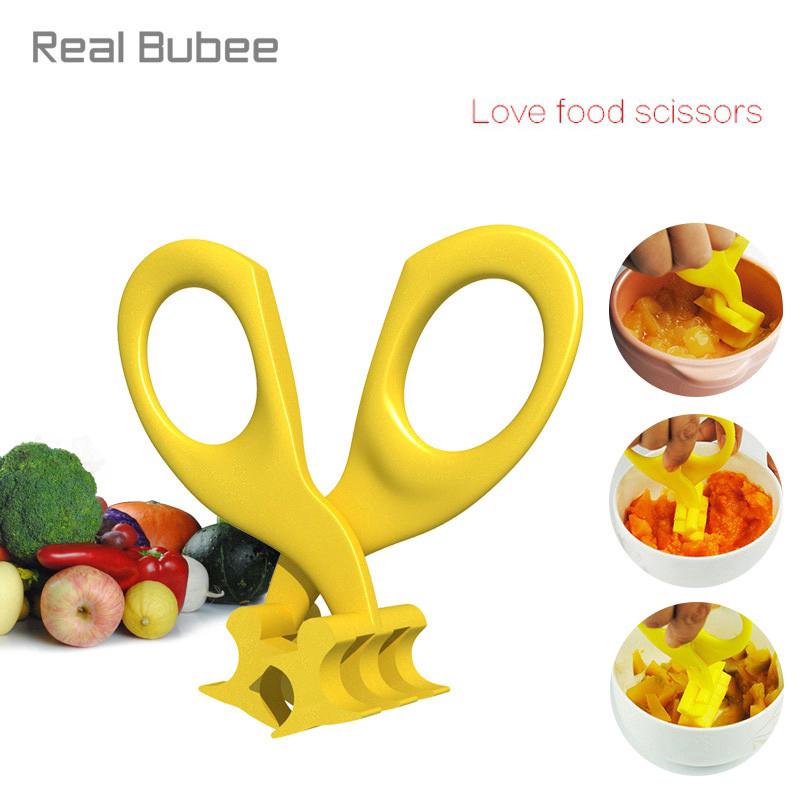 Real Bubee Baby Food Scissors Baby Food Supplement