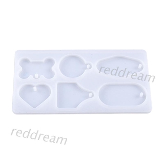 REDD The New DIY Crafts Jewelry Making Crystal Epoxy Resin Mold Silicone Listed Pendant
