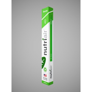 Nutriair Focus - Vape stick - Contains Guarana, Theobromine, L-Tyrosine, L-Theanine, and Vit. B-12 (2)