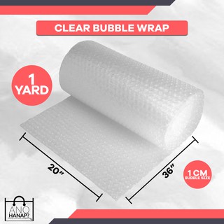 Clear Cheap and Durable Bubble Wrap 20 inch x 36 inch