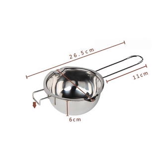 Miugo Stainless Steel Chocolate Melting Pot Long Handle Butter Cheese Boiler For Heating Baking Pastry Tool (9)