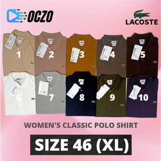 Lacoste LADIES SIZE 46 (EXTRA LARGE) Classic Polo Shirt Women