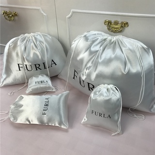 Smoothly Silk Hair Bags Cloth Shoes Jewelry Packaging Gift Wrappling Bright Satin Dust-proof Drawstr