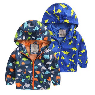 Baby Boy Casual Autumn Jackets Softshell Jacket Active Hooded clothes 2-6Y