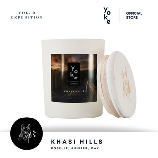 Yoke Candle Co. Handcrafted Wooden Wick Scented Vegan Candles - Khasi Hills