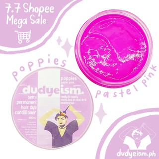 Poppies 100ml (Pastel Pink) - Dudyeism Hair Dye Conditioner