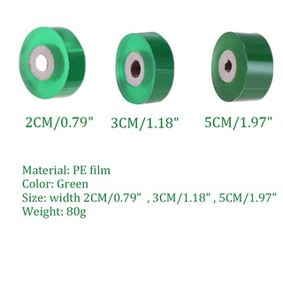 【Fast Delivery】2/3/5cm Grafting Tape PVC Wire Film Stretch Packaging Film Garden Belt Grafting Tool (2)