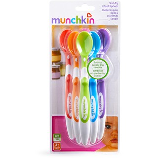 Munchkin Soft-Tip Infant Spoons 6 Pack