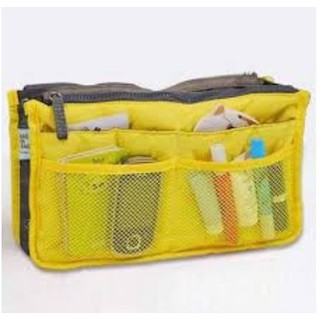 Bag Dual Bag in Bag Organizer (Yellow)