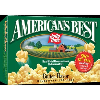 American's Best Microwave Popcorn Butter Flavor 3packs