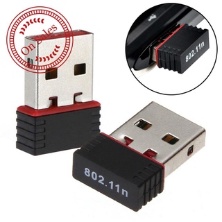 150M USB WiFi Wireless Adapter Mini Network LAN Card 802.11N X8I7