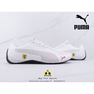 Puma Future Cat Leather Sf Ferrari Co-branded Puma Low-Top Casual Shoes Cowhide Racing Shoes 004