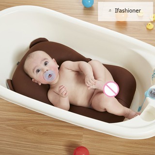 Cartoon Baby Bath Mat Soft Non-slip Bathing Cushion Bathtub Shower Bed for Toddlers Infant (7)