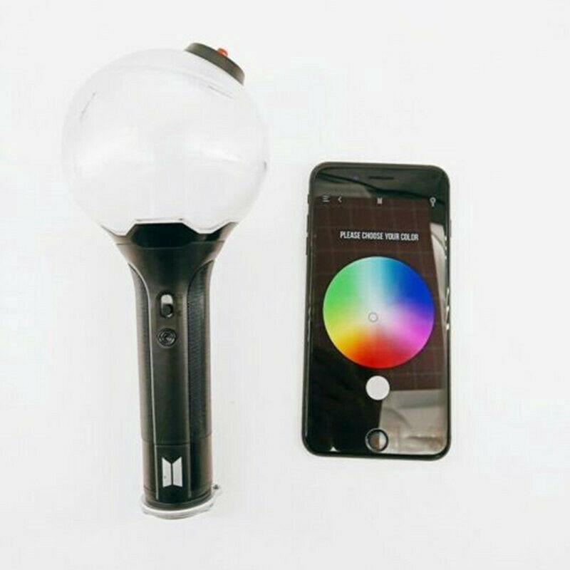 BTS Bluetooth Light Stick Ver 3.0 Army Bomb LED Lamp Concert Lightstick (2)