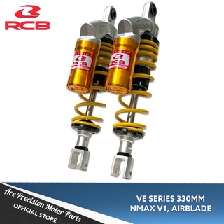 ✅ RCB SHOCK VE-SERIES NMAX V1/AIRBLADE 330MM YELLOW