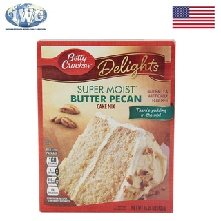 IWG BETTY CROCKER Delights Super Moist Butter Pecan Cake Mix