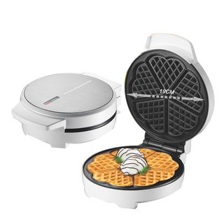 Waffle Maker 1000W Mini Household Waffle Sandwich Maker Multifunctional Toaster Breakfast Baking and