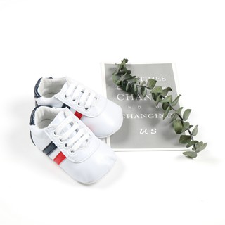 Baby Boys Girls Soft Sole Shoes PU Leather Anti-slip Shoes Toddler Crib Shoes