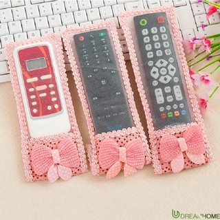 ☛ 3 Sizes Shockproof Bow-knot Case For TV Remote Control Remote Cover Bag Protective bag storage bag ☛DreamH