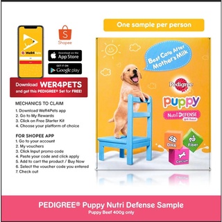 Pedigree Puppy Nutri Defense (NOT FOR SALE) (2)
