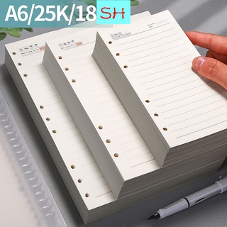 Spot Goods Shenshi Loose-Leaf Refill Notepad Loose-Leaf Paper Stationery Notebook Inner Core