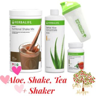 Herbalife Aloe, Shake, Tea & Shaker Cup