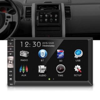 [ELE] 7inch Bluetooth Touch Screen Car Stereo FM Radio MP5 Player