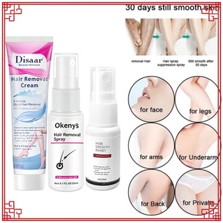 ❧Hair Removal Cream Whitening Painless Remover underarm wax leg Inhibit hair growth Quick gentle✭