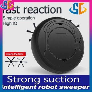 Robotic Vacuum cleaner usb charging strong suction power mute fully automatic black white