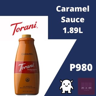 TORANI PUREMADE CARAMEL SAUCE - 1.89L