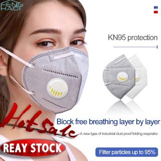 10PCS Disposable KN95 Mask Valved Face Mask KN95 Protection Face Washable Surgical Face Mask (1)