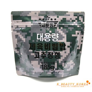Instant Rice Ready meal Korean Bibimbap (Red Pepper Paste with Spicy Pork Large Size) ilbbangbbang 185g