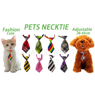 Pet Dog Tie Cat Bow Tie Puppy Necktie/Ribbon Adjustable Dog/Cat Adorable Grooming Tie