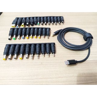 USB-C PD Cable 100w to universal (34 pcs) Laptop Adapter
